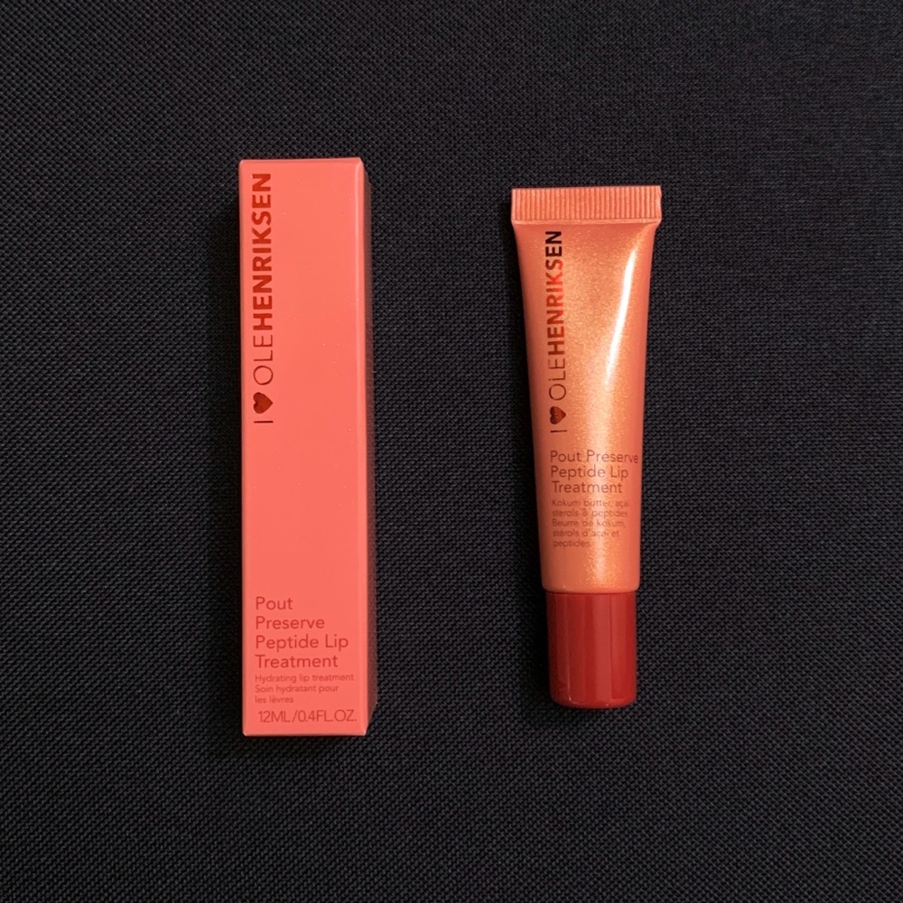 OLE HENRIKSEN Pout Preserve Peptide Lip Treatment – Strawberry Sorbet Glimmer